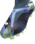 Puma scarpa da calcio da uomo Future 7 Match + LL FG/AG 107928-03 cielo-blu-verde acido