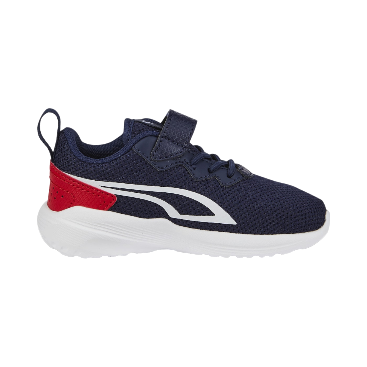 Puma scarpa da ginnastica da bambino All-Day Active 387388-07 blu-bianco-rosso