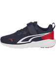 Puma scarpa da ginnastica da ragazzo All-Day Active 387387-07 blu-bianco-rosso