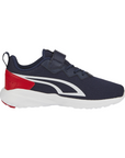 Puma scarpa da ginnastica da ragazzo All-Day Active 387387-07 blu-bianco-rosso