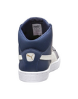 Puma scarpa sneakers alta in pelle da uomo 1948 Mid L 359169 04 blu bianco