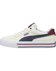 Puma scarpa sneakers da adulto Court Classic Vulc FS 396353-01 bianco-blu
