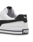 Puma scarpa sneakers da adulto Court Classic Vulc FS 396353-02 bianco-nero