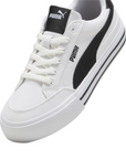 Puma scarpa sneakers da adulto Court Classic Vulc FS 396353-02 bianco-nero