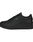 Puma scarpa sneakers da donna Karmen Wedge 390985-03 nero