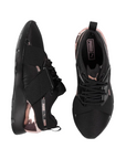 Puma scarpa sneakers da donna Muse X-2 Metallic 370838 01 nero