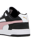 Puma scarpa sneakers da donna RBD Game Low 386373 24 bianco-rosa-nero