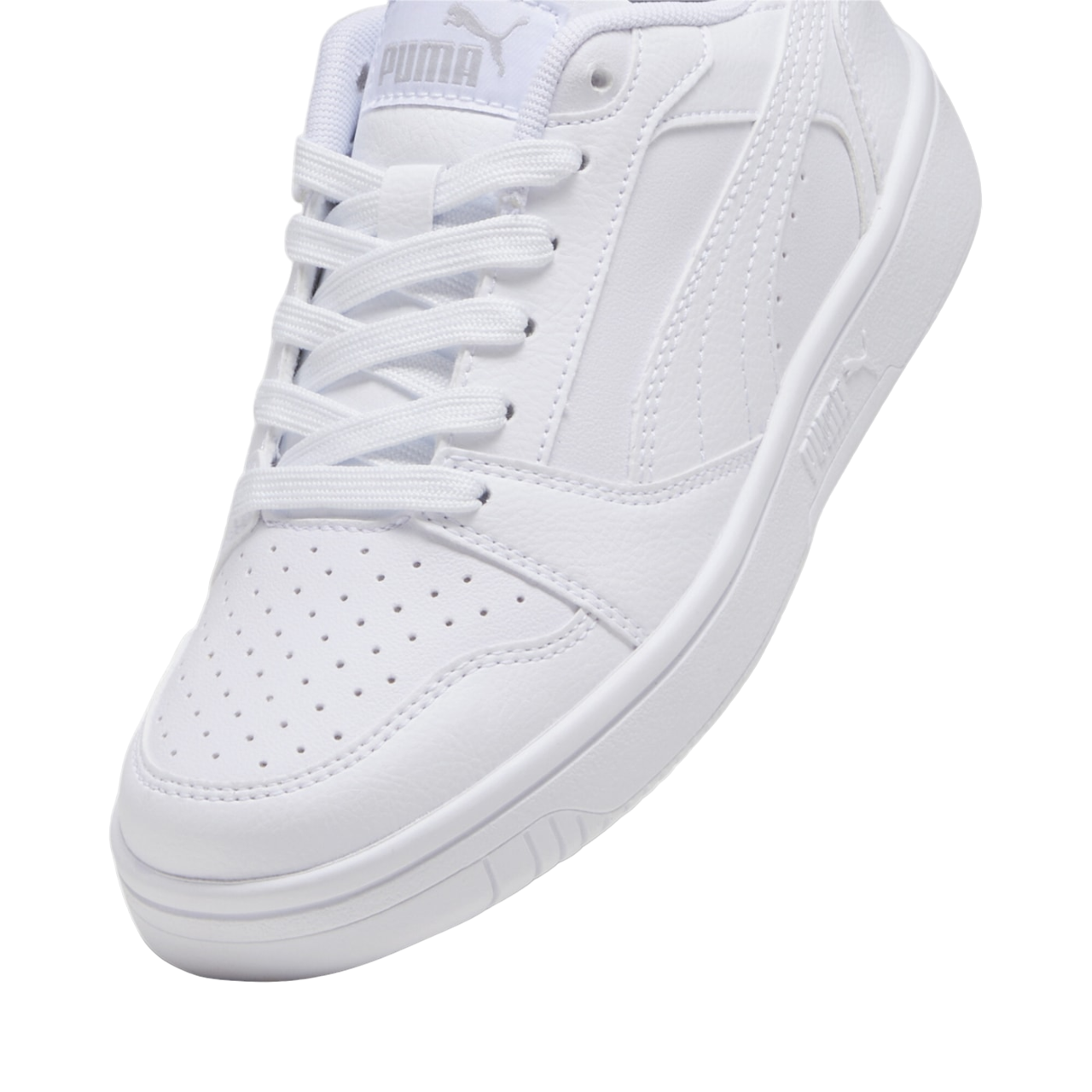 Puma scarpa sneakers da ragazzi Rebound v6 393833-03 bianco
