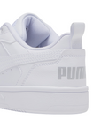 Puma scarpa sneakers da ragazzi Rebound v6 393833-03 bianco