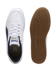 Puma scarpa sneakers da uomo Caven 2.0 Retro Club 395082-01 bianco-blu