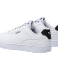 Puma scarpa sneakers da uomo Caven Logomania 383857-01 bianco