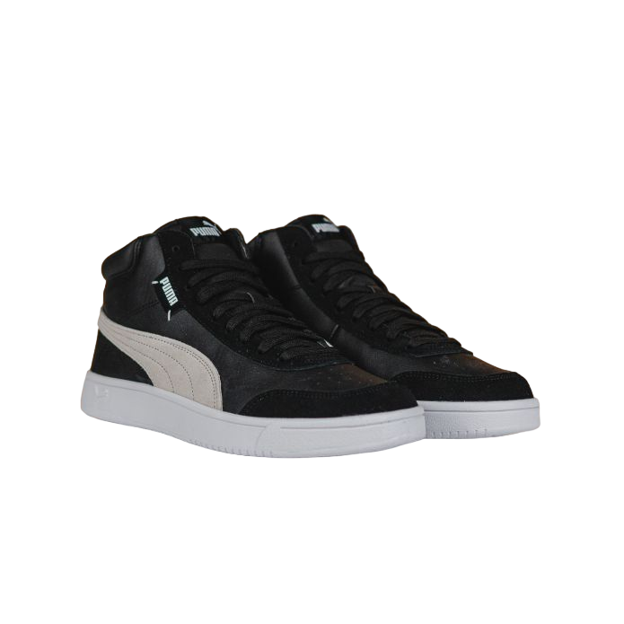 Puma scarpa sneakers da uomo Court Legend SL Collar 373750 04 nero bianco