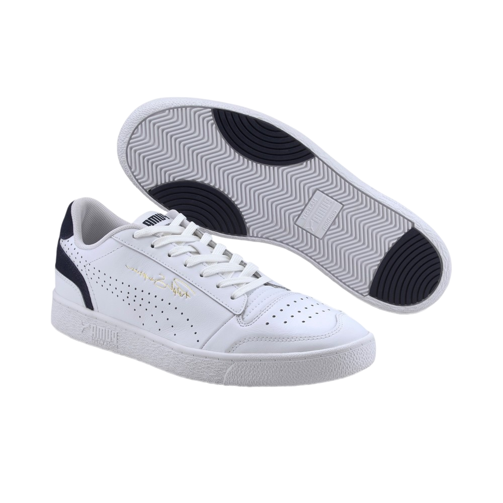 Puma scarpa sneakers da uomo Ralph Sampson Lo Perf Colorblock 374751 05 bianco nero