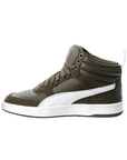 Puma scarpa sneakers da uomo Rebound Street V2 363715 09 verde foresta