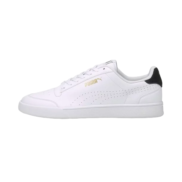 Puma scarpa sneakers da uomo Shuffle perf 380150 01 bianco nero
