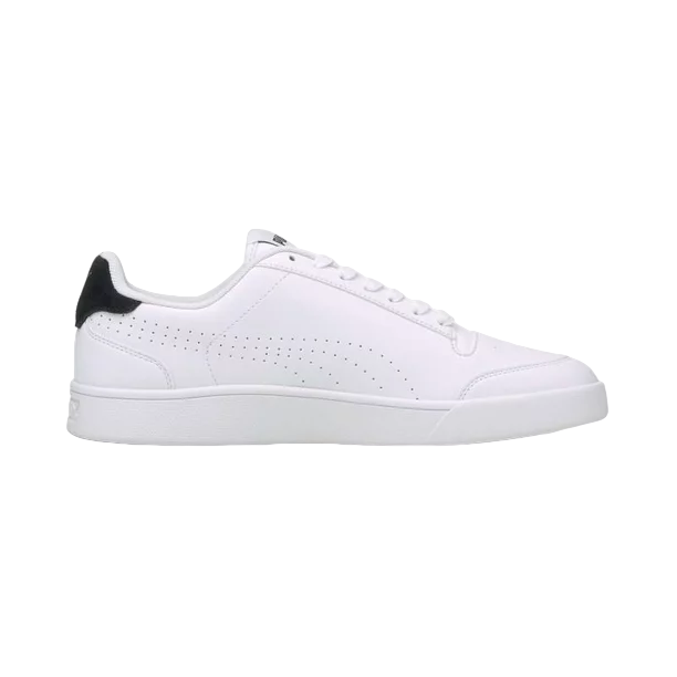 Puma scarpa sneakers da uomo Shuffle perf 380150 01 bianco nero