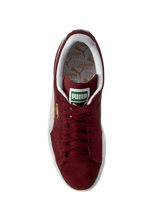 Puma scarpa sneakers da uomo Suede Classic 352634 75 rosso scuro