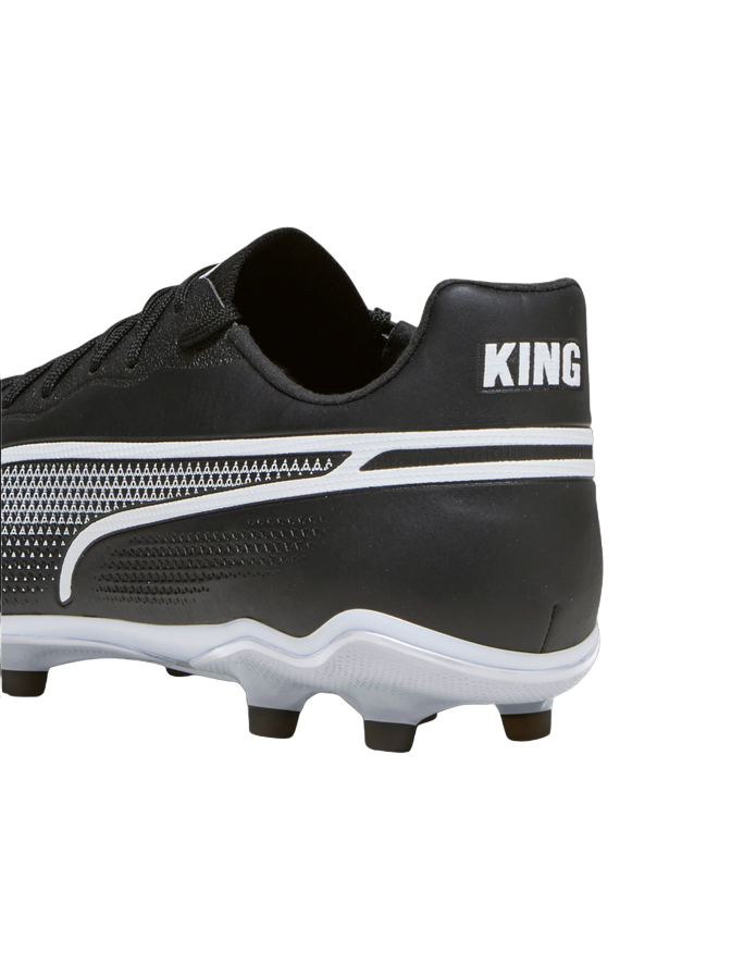 Puma scarpa da calcio da uomo King Pro FG/AG 107566-01 nero bianco