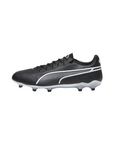 Puma scarpa da calcio da uomo King Pro FG/AG 107566-01 nero bianco