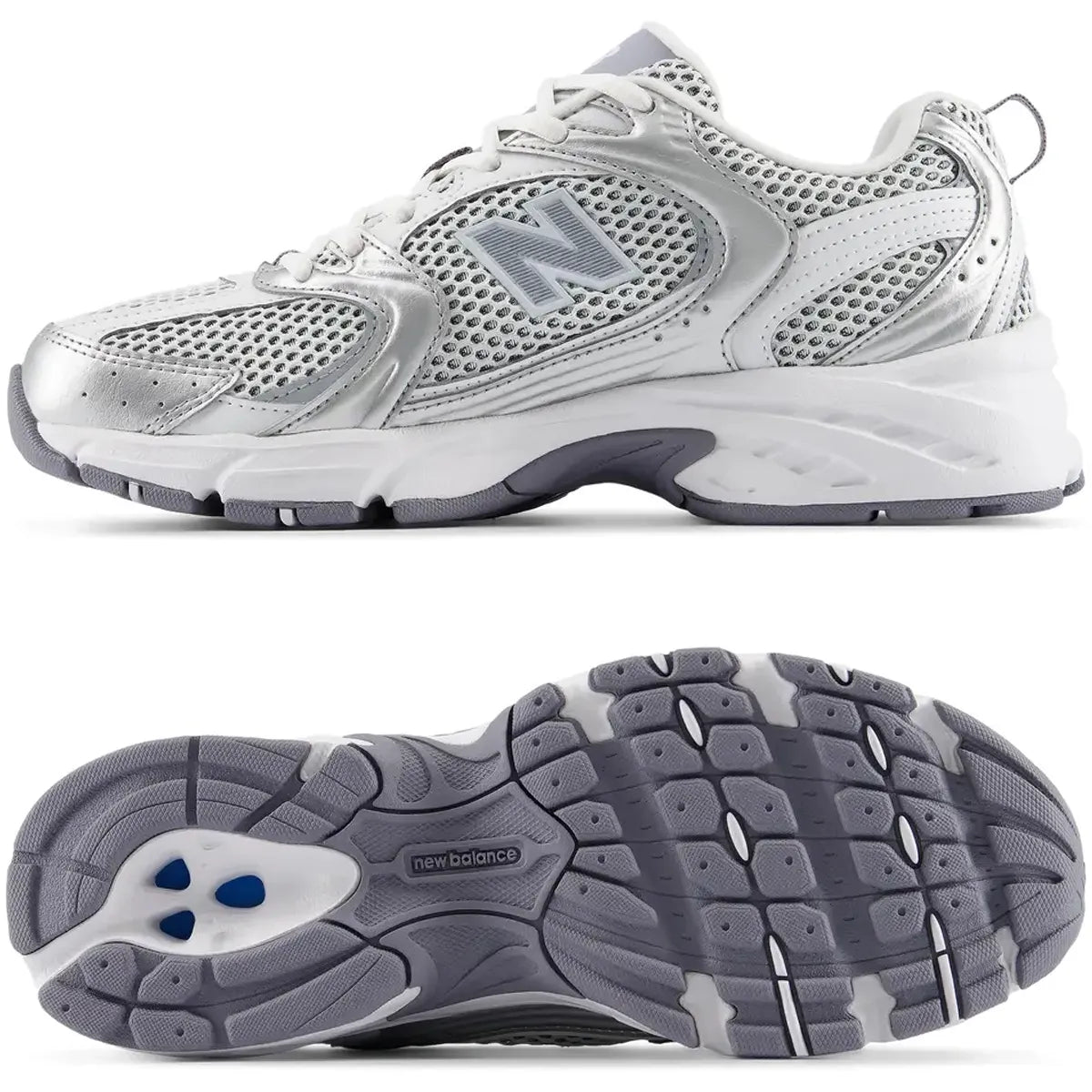 New Balance scarpa sneakers da donna U530KLA argento