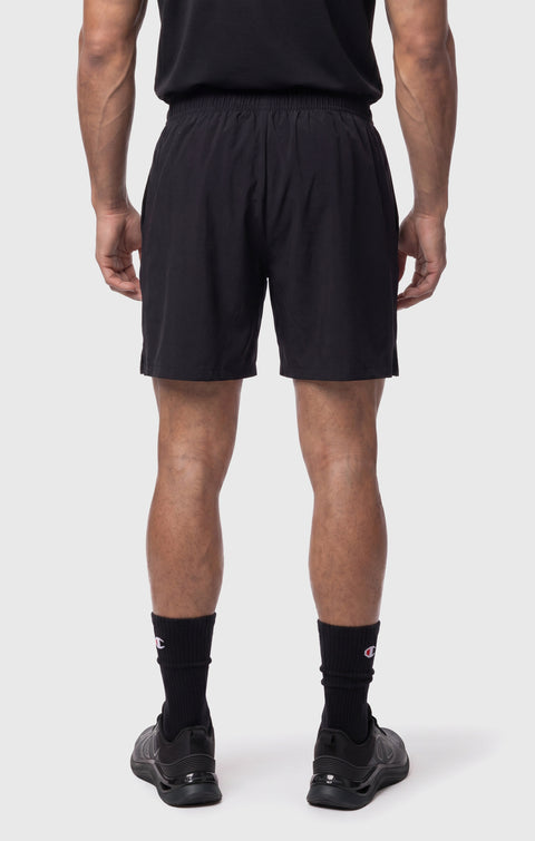 Champion pantaloncino sportivo uomo 7” in Tessuto Stretch 222774-KK001 nero