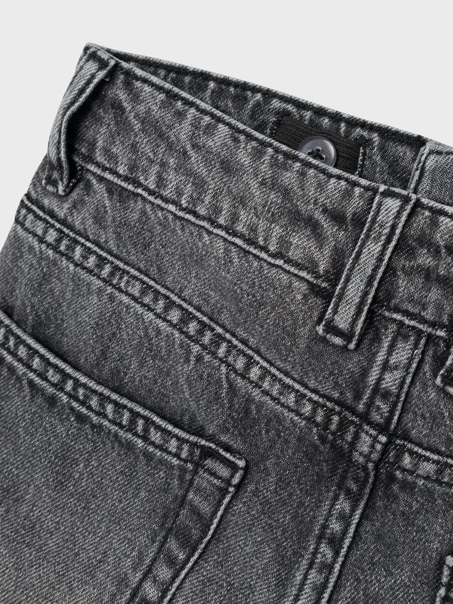 name it pantalone Jeans Junior dritto Ryan 13224456 slavato marrone