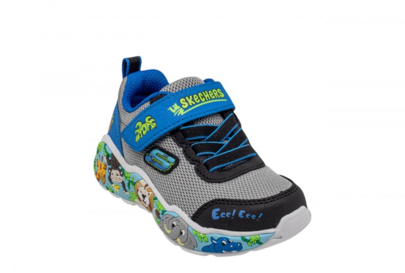 Skechers scarpa da ginnastica infant Play Scene 407312N/NVMT grigio