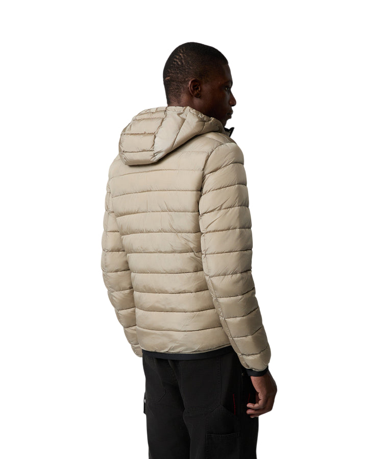 RefrigiWear Giubbotto Uomo Josh Jacket G23308NY0185 Beige – caldo, stile urban, qualità - retro indossato 