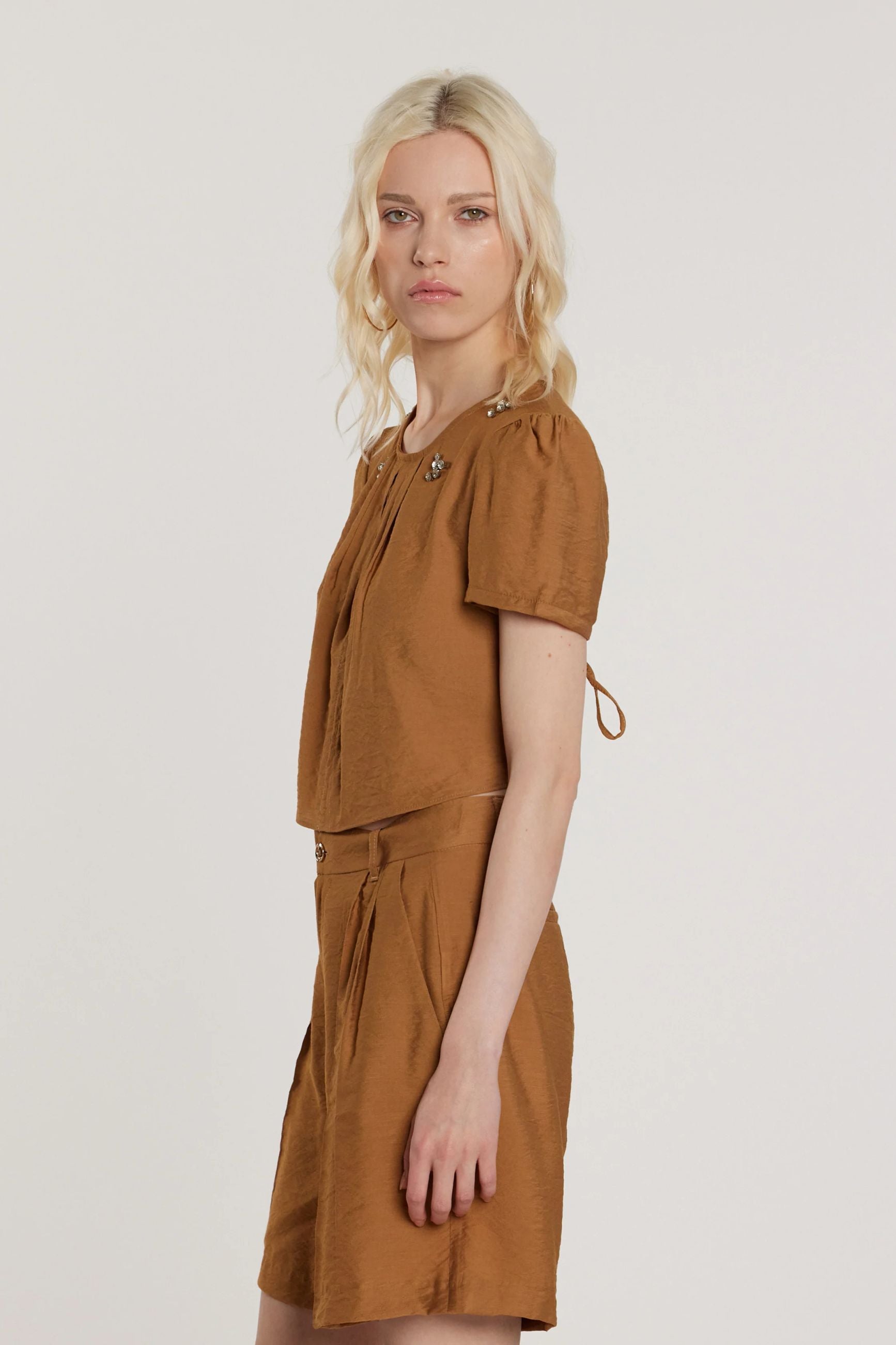Relish Blusa DEMARTY corta RDP2603054052 1997 biscotto