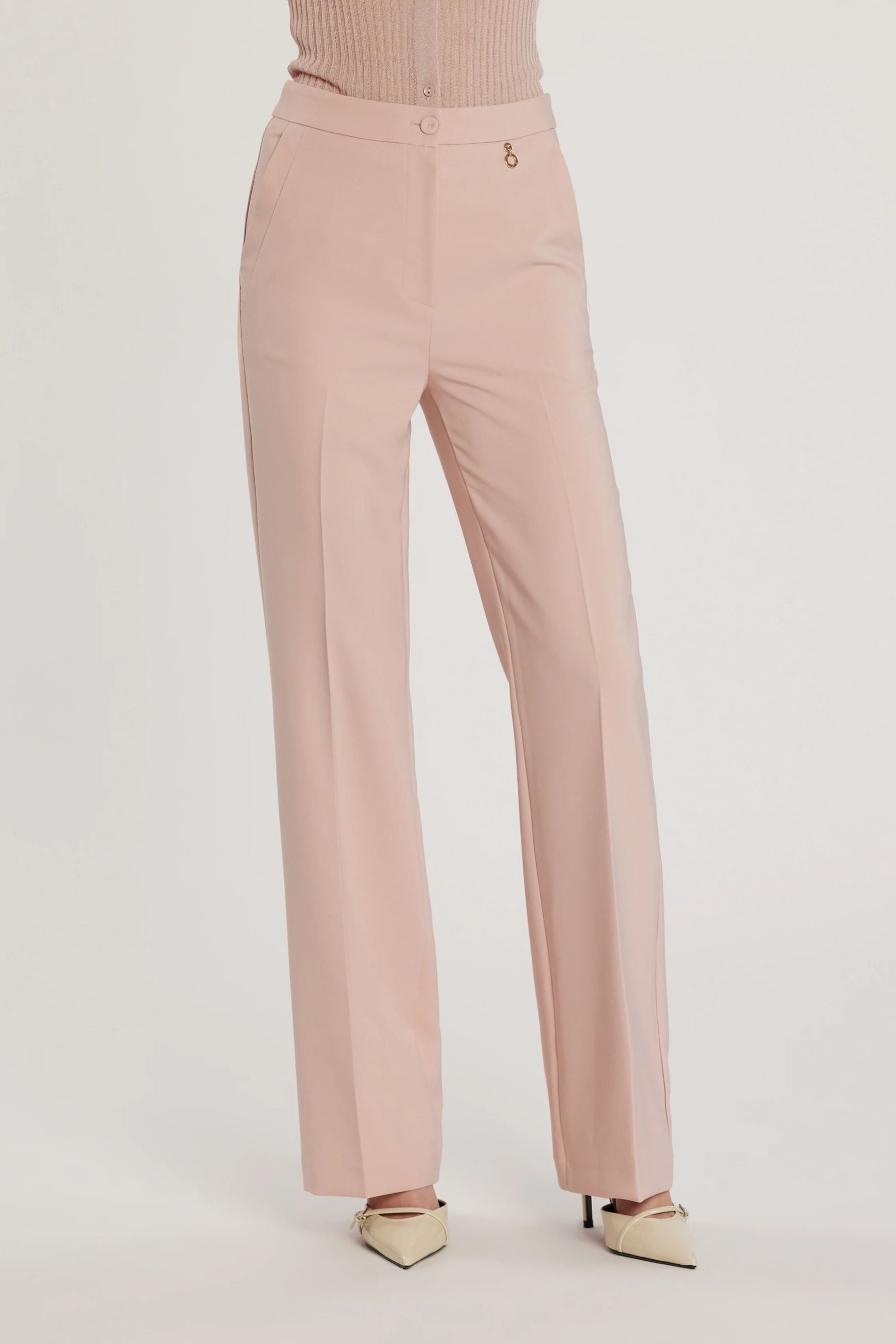 Relish Pantalone INDIANAPOLIS vita alta con tasche francesi RDP2607006060 rosa