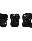 Rollerblade protezioni per pattini per bambini Set 3 pezzi Ginocchiera Gomitiera e Parapolso 069P0200100 nero