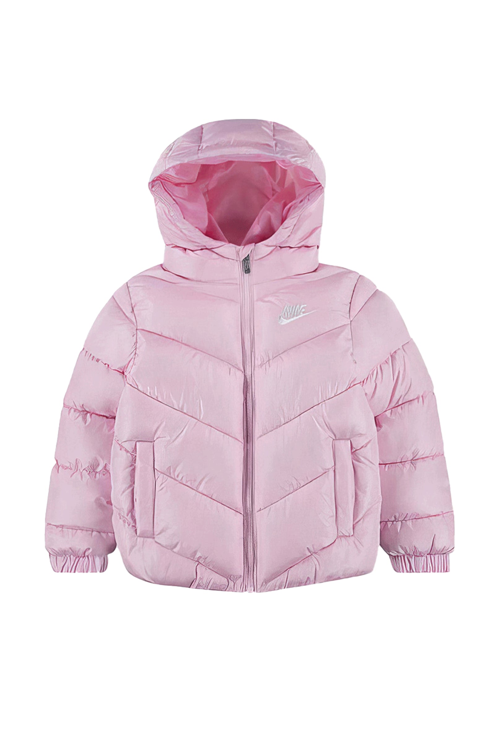 Nike Giubbino Puffer Sportswear ADP con Cappuccio per Bambina 36N074-A9Y rosa