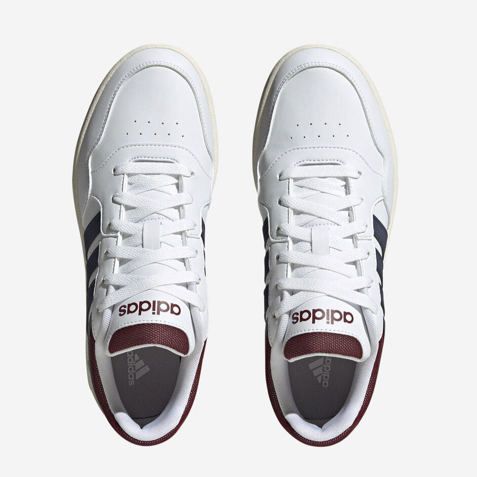 Adidas sneakers da uomo Hoops 3.0 HP7944 bianco-blu-bordeaux