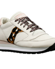 Saucony scarpa sneakers da donna con rialzo Jazz Triple S60727-2 beige leopardo