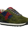 Saucony Originals scarpa sneakers da uomo Shadow Original S70780-2 verde foresta-blu