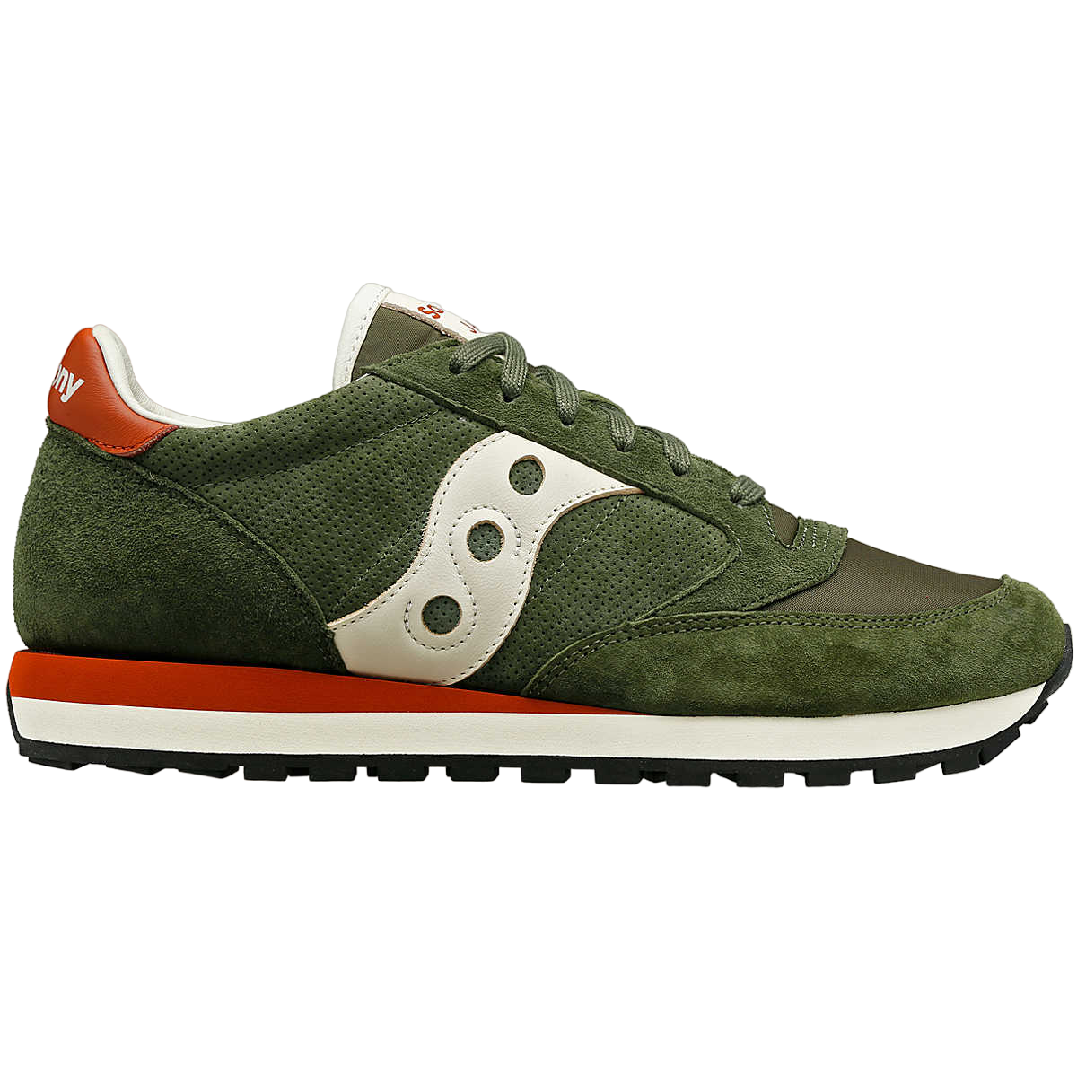 Saucony Originals scarpa sneakers da uomo Jazz Original Premium S70787-3 verde foresta