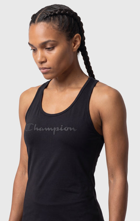 Champion canotta running da donna 119138-KK001 nero