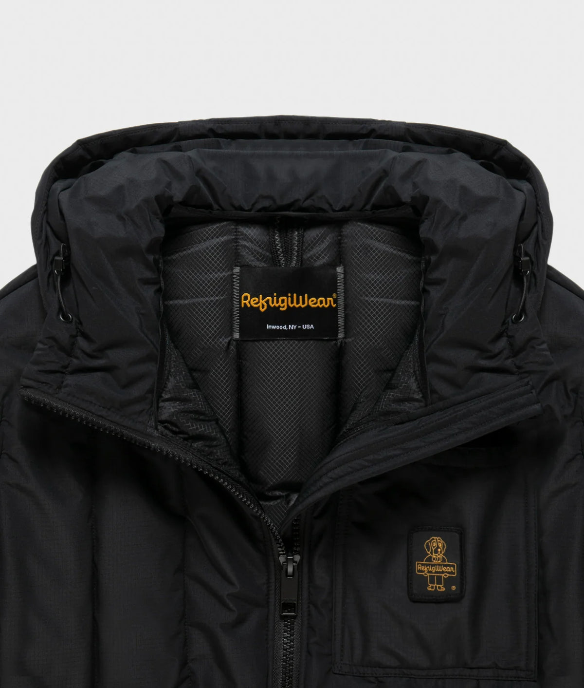 RefrigiWear Blunt G81800 G06000 Uomo Nero - Bomber Invernale