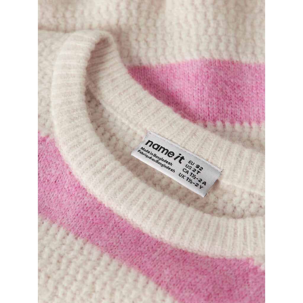 Name it maglioncino da bimba Nyla 13259433 bianco-rosa