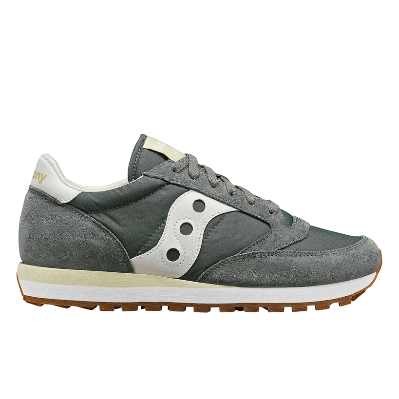 Saucony Originals scarpa sneakers da uomo Jazz S2044-695 verde-bianco sporco