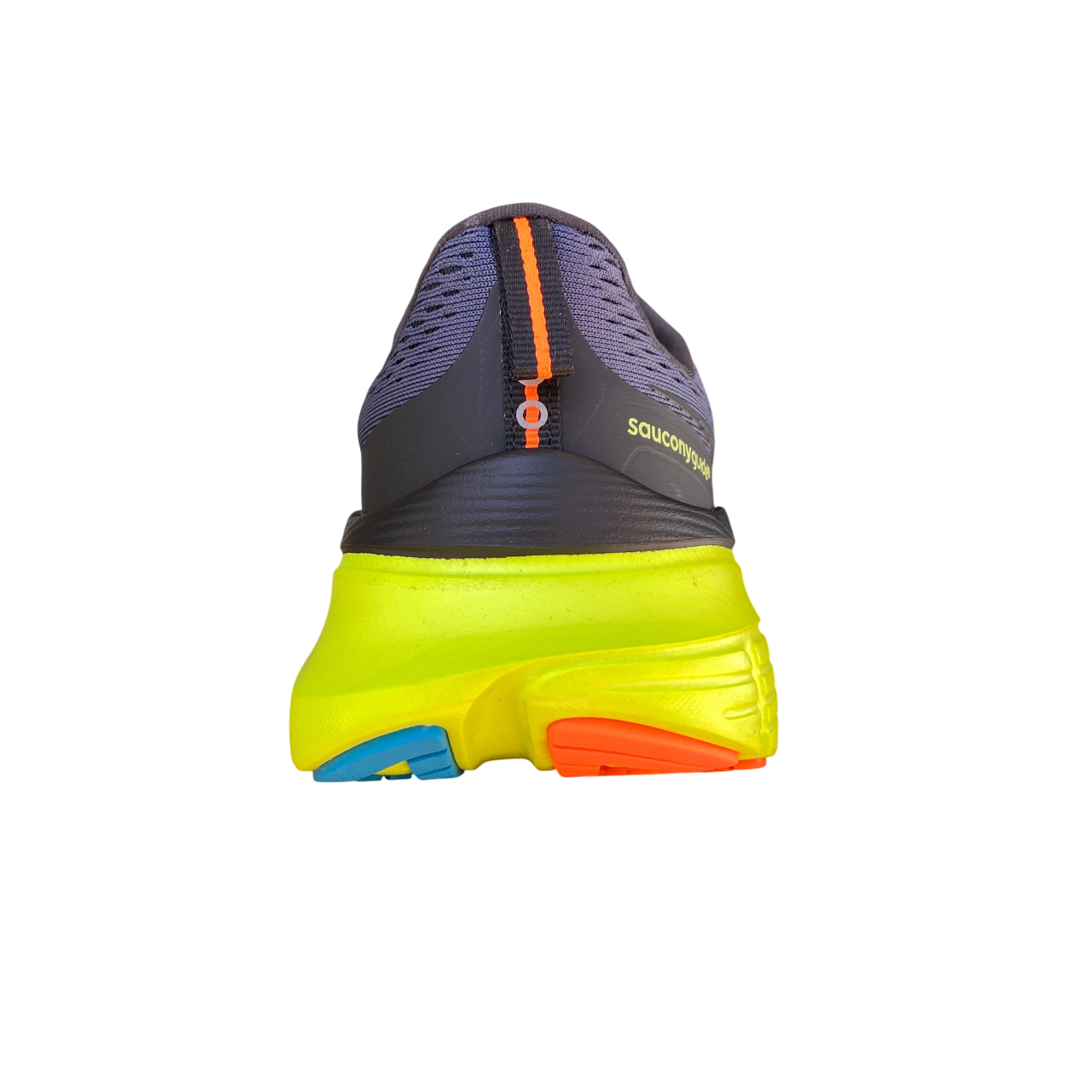 Saucony Guide 18 S20998-99 scarpe running uomo blu vista posteriore
