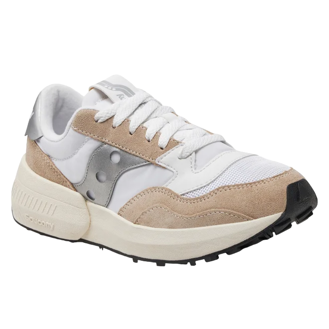 Saucony Jazz NXT S60790-11 White Silver - Sneakers Donna tomaia