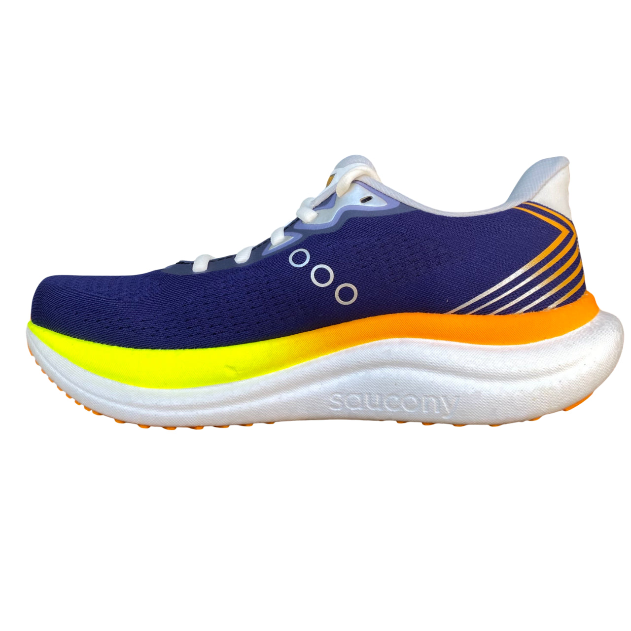 Saucony Scarpe Running Uomo Triumph 23 S21023-343 Blu – Ammortizzazione PWRRUN PB, Tomaia Traspirante e Comfort Prolungato - laterale