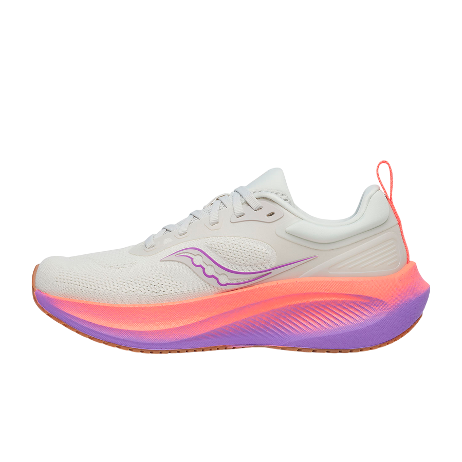 Saucony Surge 3 Donna Grigio-Quarzo S18215-242 | Scarpe Running Ammortizzate PowerGrid - laterale 