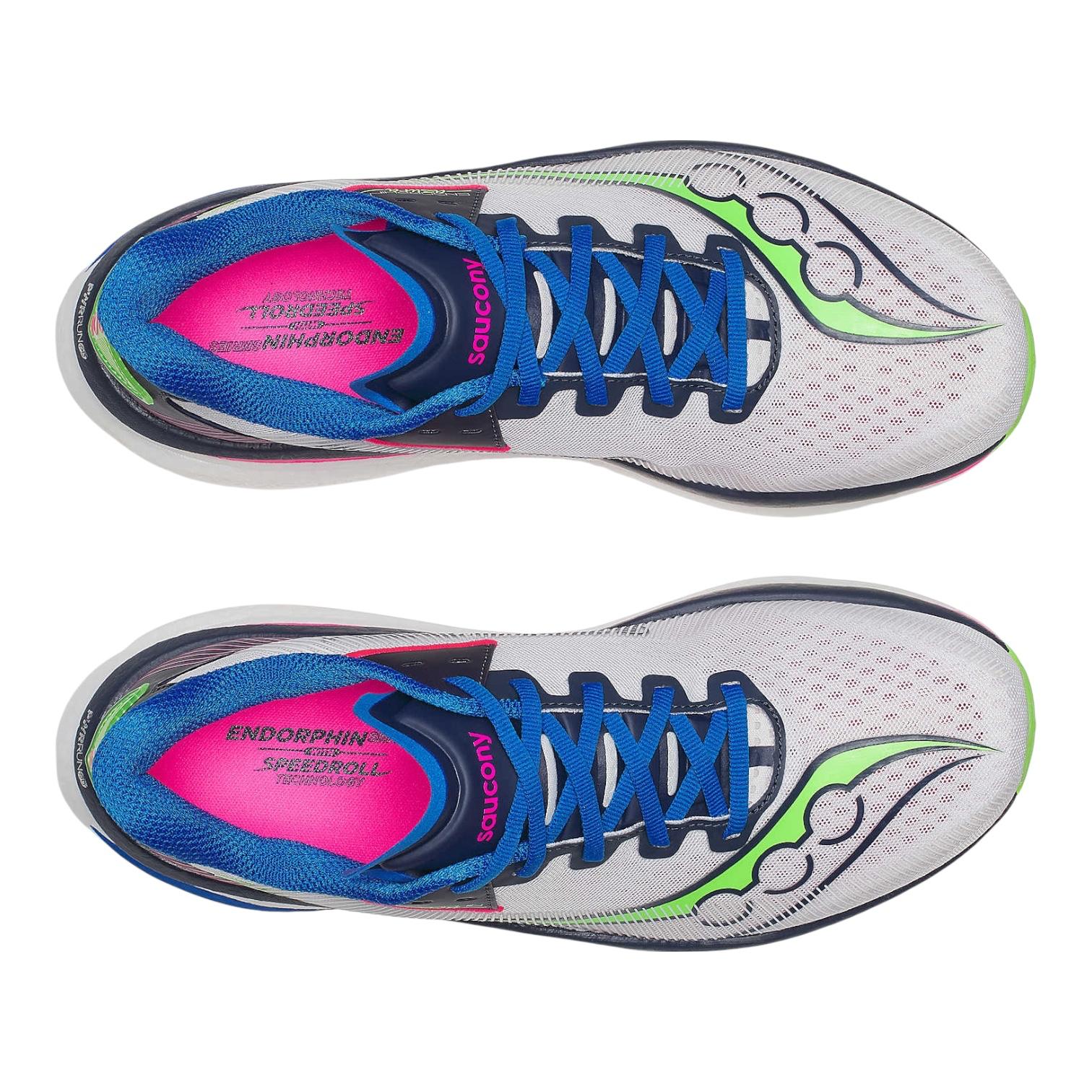 Saucony scarpa da corsa da uomo Endorphin Azura S21070-124 bianco-blu