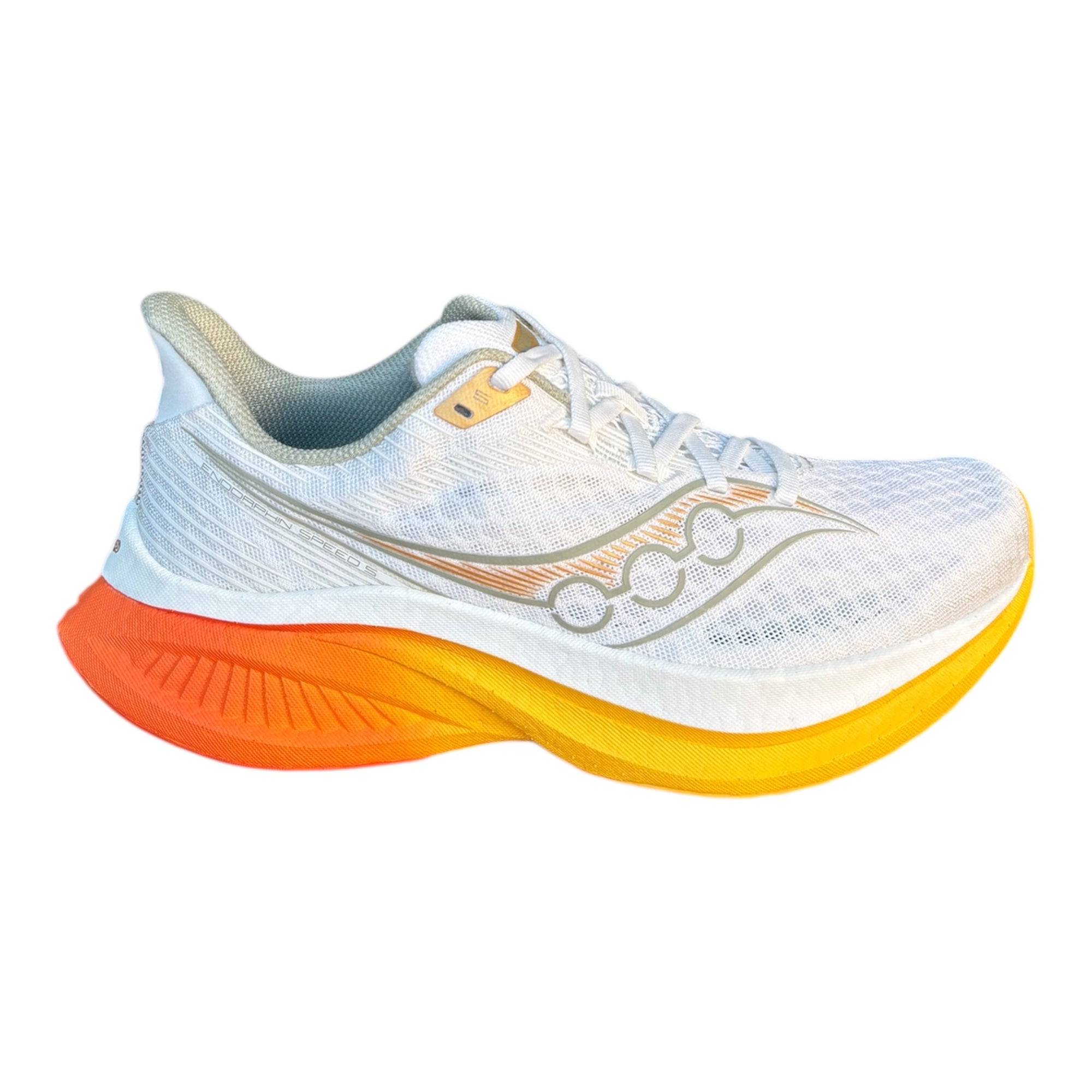 Saucony scarpa da corsa da uomo Endorphin Speed 5 S21007-142 ivory-fire