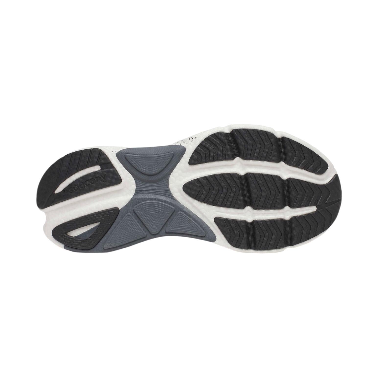 Saucony scarpa da corsa da uomo Omni ST 23 s21072-100 nero-argento