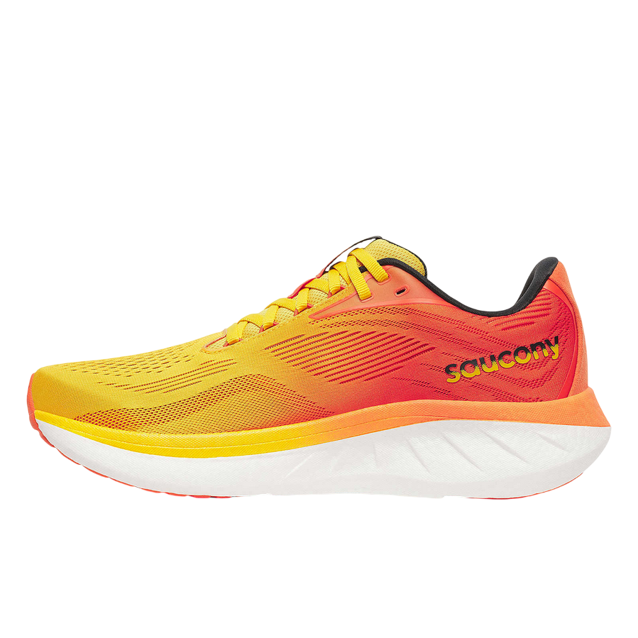 Saucony scarpa da corsa da uomo Ride 18 S21000-140 polline-pepe rosso