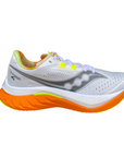 Saucony scarpa da corsa da uomo Endorphin Speed 4 S20940-30 bianco-arancio