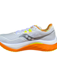 Saucony scarpa da corsa da uomo Endorphin Speed 4 S20940-30 bianco-arancio